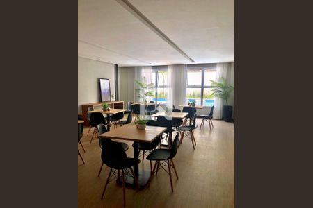 Apartamento para alugar com 44m², 1 quarto e sem vagaÁrea comum - Salão de festas