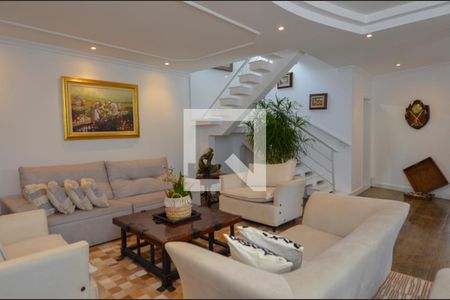 Sala de casa de condomínio à venda com 5 quartos, 450m² em Vargem Pequena, Rio de Janeiro
