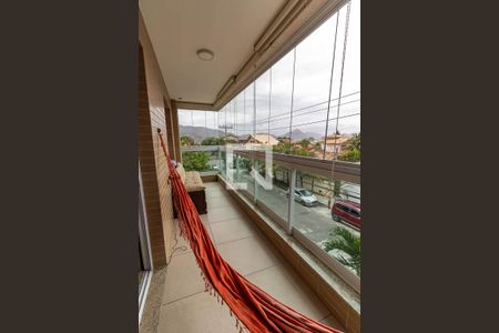 Varanda da Sala de apartamento para alugar com 1 quarto, 79m² em Piratininga, Niterói