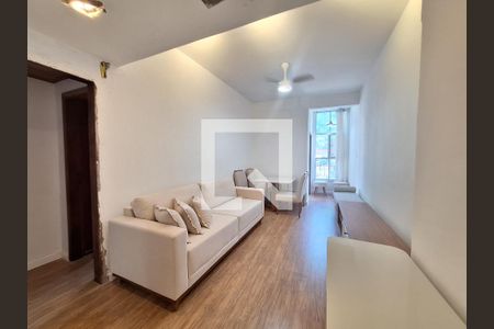 Sala de apartamento à venda com 3 quartos, 90m² em Humaitá, Rio de Janeiro