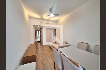 Sala de apartamento à venda com 3 quartos, 90m² em Humaitá, Rio de Janeiro