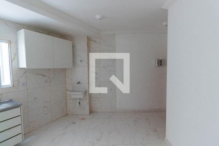 Sala/Cozinha de apartamento para alugar com 2 quartos, 41m² em Vila Nhocuné, São Paulo