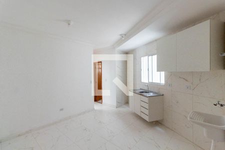 Sala/Cozinha de apartamento para alugar com 2 quartos, 41m² em Vila Nhocuné, São Paulo