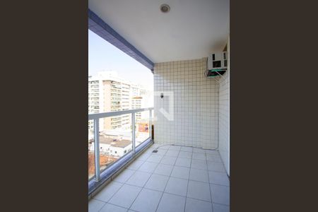 Varanda da Sala de apartamento à venda com 1 quarto, 48m² em Icaraí, Niterói