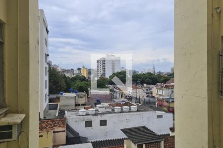 Sala vista  de apartamento à venda com 1 quarto, 69m² em Engenho Novo, Rio de Janeiro