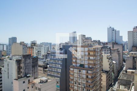 Vista da sala  de apartamento à venda com 3 quartos, 53m² em Centro Histórico, Porto Alegre
