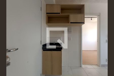 Sala/Cozinha - Área de Serviço de apartamento para alugar com 1 quarto, 30m² em Barra Funda, São Paulo