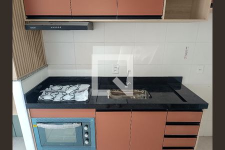 Sala/Cozinha de apartamento para alugar com 1 quarto, 30m² em Barra Funda, São Paulo