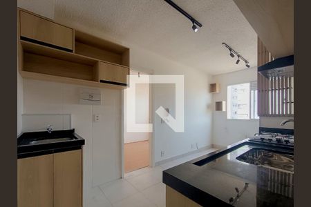 Sala/Cozinha de apartamento para alugar com 1 quarto, 30m² em Barra Funda, São Paulo