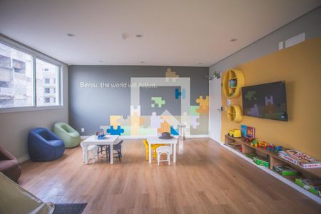 Studio à venda com 28m², 1 quarto e sem vagaBrinquedoteca