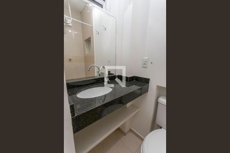 Banheiro  de apartamento para alugar com 1 quarto, 37m² em Jardim Melo, Diadema