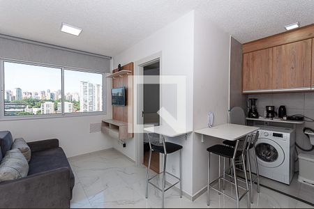 Sala de apartamento à venda com 2 quartos, 35m² em Várzea da Barra Funda, São Paulo