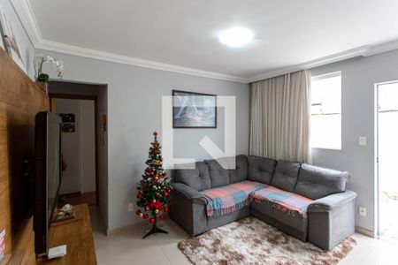 Sala de apartamento à venda com 3 quartos, 76m² em Jardim Leblon, Belo Horizonte
