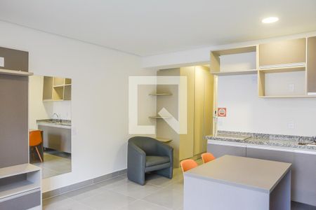 Studio de kitnet/studio para alugar com 1 quarto, 30m² em Jardim Chácara Inglesa, São Bernardo do Campo