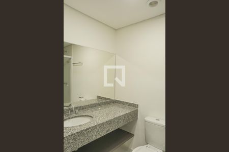 Banheiro de kitnet/studio para alugar com 1 quarto, 30m² em Jardim Chácara Inglesa, São Bernardo do Campo