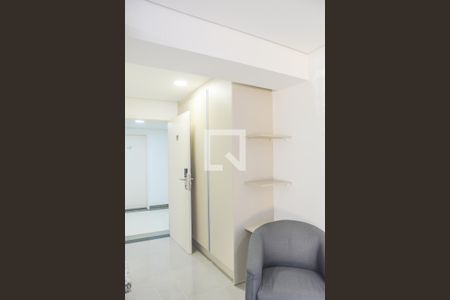 Banheiro de kitnet/studio para alugar com 1 quarto, 32m² em Jardim Chácara Inglesa, São Bernardo do Campo