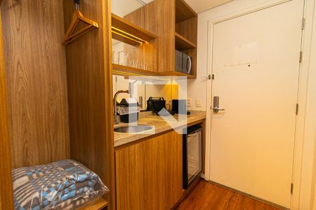 Studio à venda com 20m², 1 quarto e sem vagaCozinha