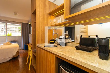 Studio à venda com 20m², 1 quarto e sem vagaCozinha