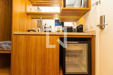 Studio à venda com 20m², 1 quarto e sem vagaCozinha