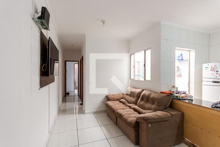 Sala de apartamento à venda com 2 quartos, 50m² em Parque João Ramalho, Santo André