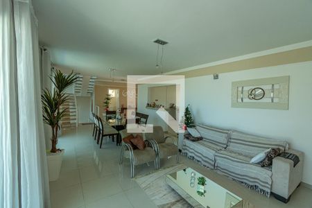 Sala de Estar/Jantar  de casa para alugar com 4 quartos, 418m² em Parque Alto Taquaral, Campinas