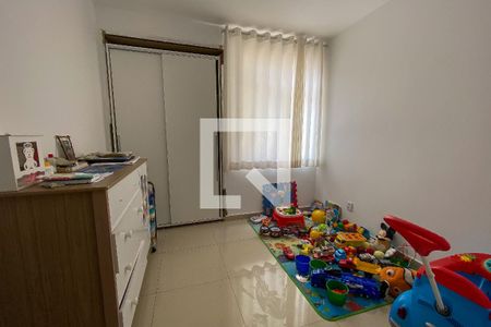 Quarto 1 de apartamento para alugar com 3 quartos, 95m² em Caiçaras, Belo Horizonte