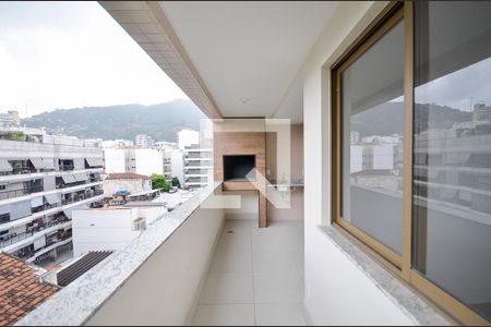 Varanda da Sala de apartamento à venda com 2 quartos, 78m² em Tijuca, Rio de Janeiro