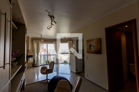Sala de apartamento para alugar com 1 quarto, 91m² em Jardim, Santo André