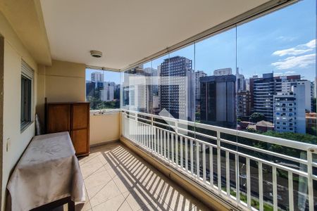 varanda de apartamento para alugar com 3 quartos, 75m² em Liberdade, São Paulo