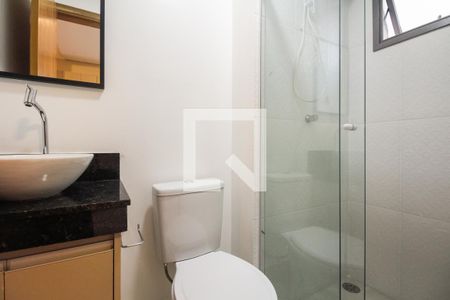 Studio para alugar com 28m², 1 quarto e sem vaga Studio para alugar com 28m², 1 quarto e sem vagaStudio - Banheiro