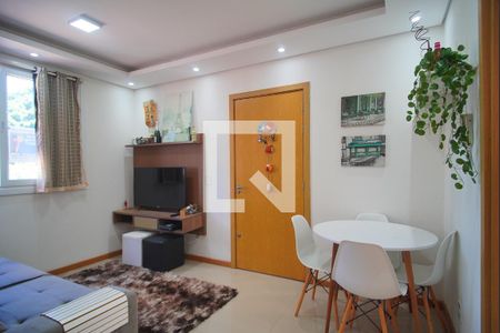 Sala de apartamento à venda com 2 quartos, 51m² em Industrial, Novo Hamburgo