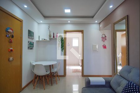 Sala de apartamento à venda com 2 quartos, 51m² em Industrial, Novo Hamburgo