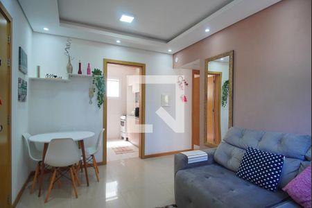 Sala de apartamento à venda com 2 quartos, 51m² em Industrial, Novo Hamburgo