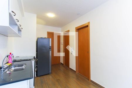 Sala/Cozinha de apartamento para alugar com 1 quarto, 24m² em Belenzinho, São Paulo