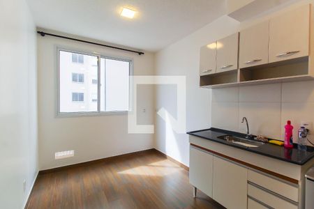 Sala/Cozinha de apartamento para alugar com 1 quarto, 24m² em Belenzinho, São Paulo