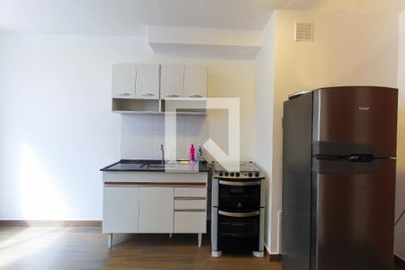 Sala/Cozinha de apartamento para alugar com 1 quarto, 24m² em Belenzinho, São Paulo