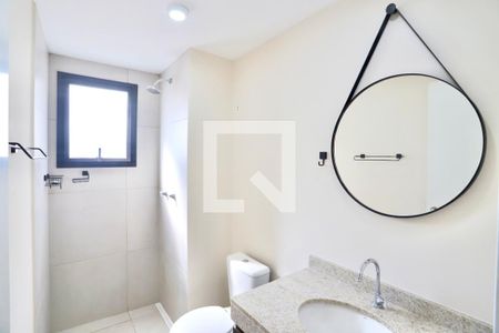 Banheiro de apartamento para alugar com 1 quarto, 40m² em Brás, São Paulo