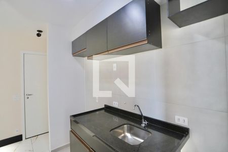 Cozinha de apartamento para alugar com 1 quarto, 40m² em Brás, São Paulo