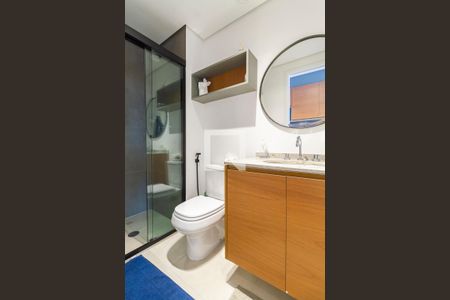 Studio para alugar com 27m², 1 quarto e sem vagaBanheiro