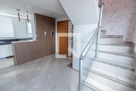 Sala de apartamento à venda com 3 quartos, 110m² em Santa Mônica, Belo Horizonte