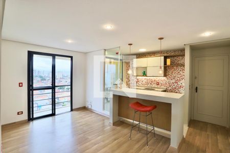 Sala de apartamento à venda com 2 quartos, 54m² em Belenzinho, São Paulo