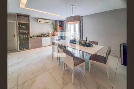 Sala de jantar de casa de condomínio à venda com 7 quartos, 600m² em Itanhangá, Rio de Janeiro