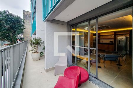 Studio à venda com 28m², 1 quarto e sem vaga Studio à venda com 28m², 1 quarto e sem vagavaranda