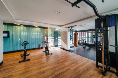 Studio à venda com 28m², 1 quarto e sem vaga Studio à venda com 28m², 1 quarto e sem vagaAcademia