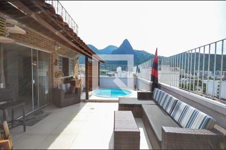 Varanda de apartamento à venda com 4 quartos, 200m² em Grajaú, Rio de Janeiro