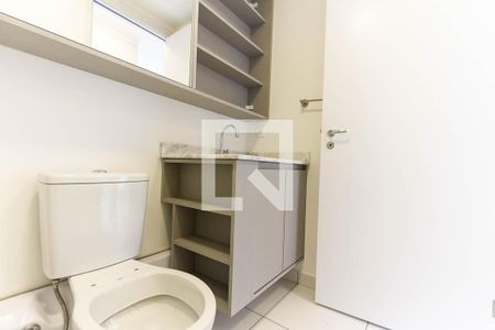 Studio para alugar com 34m², 1 quarto e sem vaga Studio para alugar com 34m², 1 quarto e sem vagaBanheiro