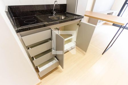 Studio para alugar com 34m², 1 quarto e sem vaga Studio para alugar com 34m², 1 quarto e sem vagaCozinha