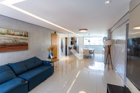 Sala de apartamento à venda com 4 quartos, 127m² em Fernão Dias, Belo Horizonte
