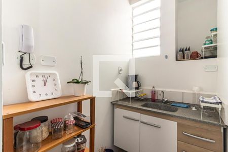Studio à venda com 34m², 1 quarto e sem vagaCozinha