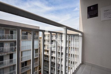 Varanda da Suíte de apartamento à venda com 1 quarto, 27m² em Ferreira, São Paulo